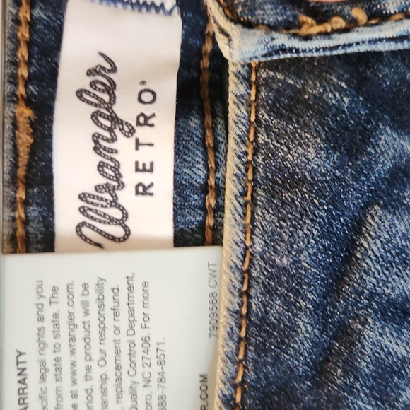 Wrangler  Slim Fit Indigo Jeans - Picture 4 of 9
